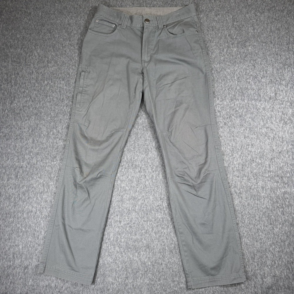 Columbia Regular Fit Pants Mens 30x32 Greyish Teal Workwear Outdoor